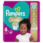 Pampers Premium Protection Size 6 Nappies (28 Piece)